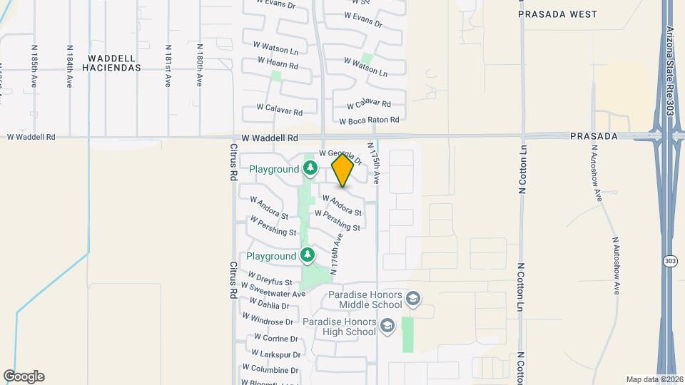 17571 W Eugene Ter Mapa y Detalles de la Ubicación