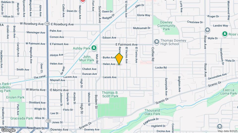 720 Ramona Ave Map and Location Details