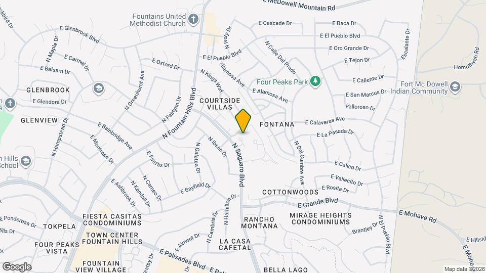14413 N Boxwood Ln Mapa y Detalles de la Ubicación