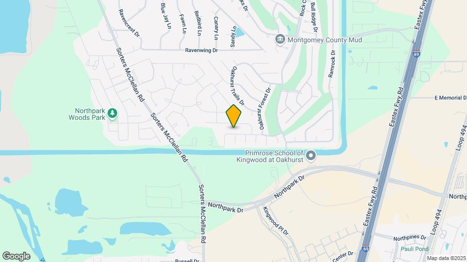 20755 Oakhurst Park Dr Map and Location Details
