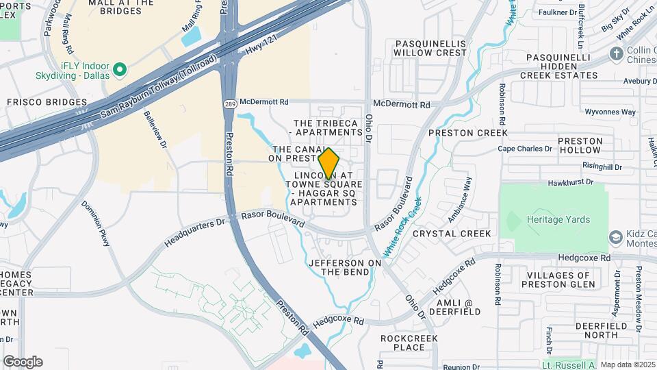 Cortland West Plano Map and Location Details