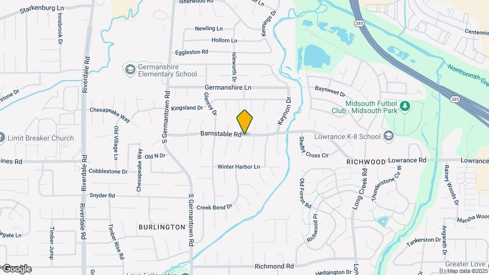 7371 Barnstable Rd Map and Location Details