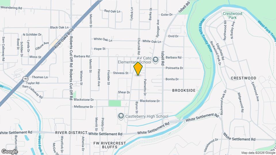 501 Byron St Map and Location Details