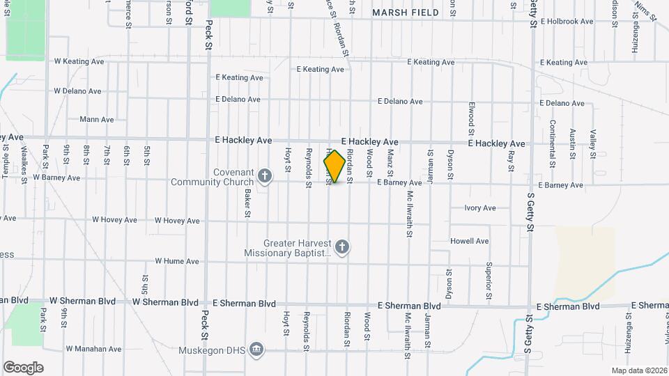 2304 Howden St Mapa y Detalles de la Ubicación