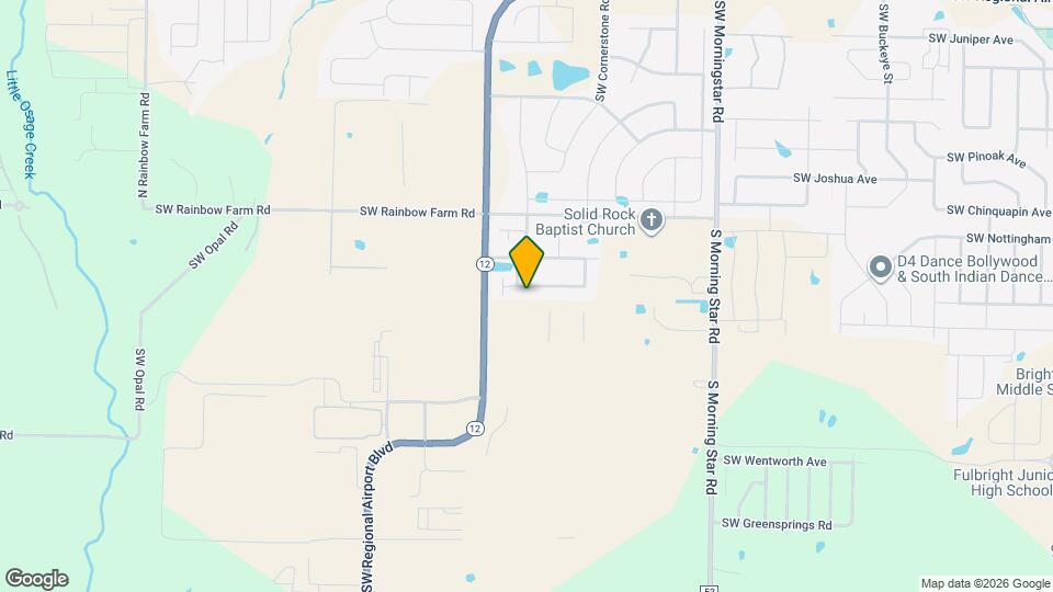 3907 SW Flatrock Ave Mapa y Detalles de la Ubicación