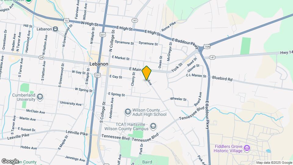 420 Park Ave Map and Location Details