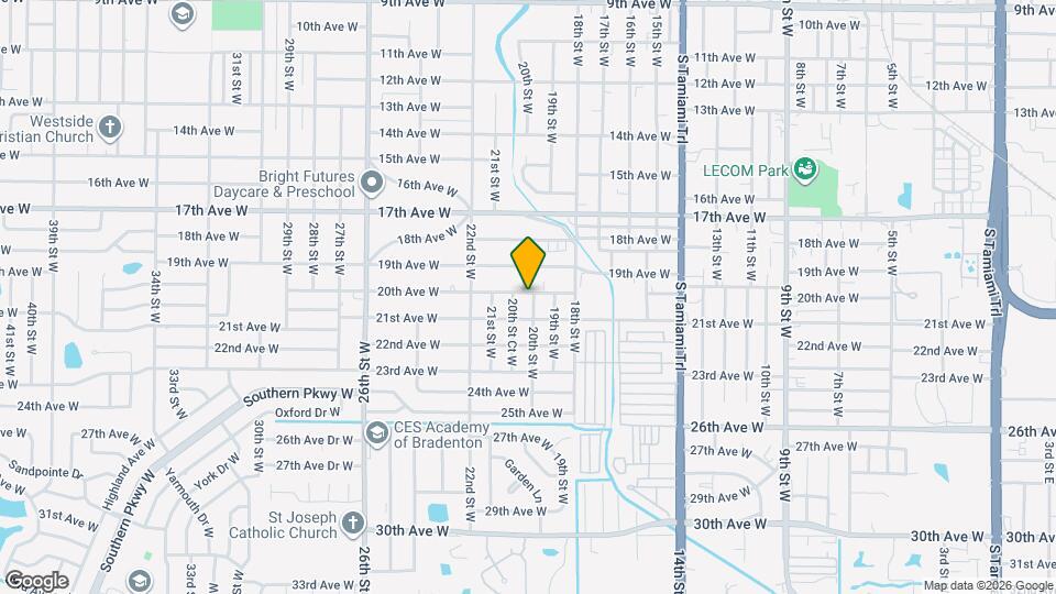 2002 20th St W Map and Location Details