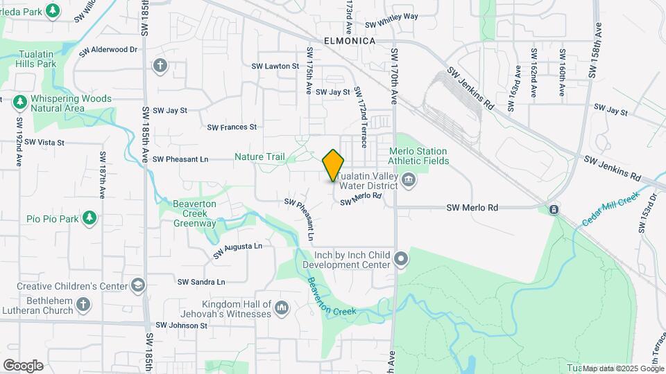 17358 SW Merlo Rd Map and Location Details