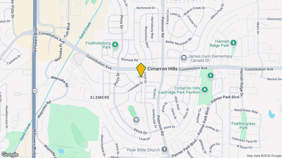 2435 Calistoga Dr Map and Location Details