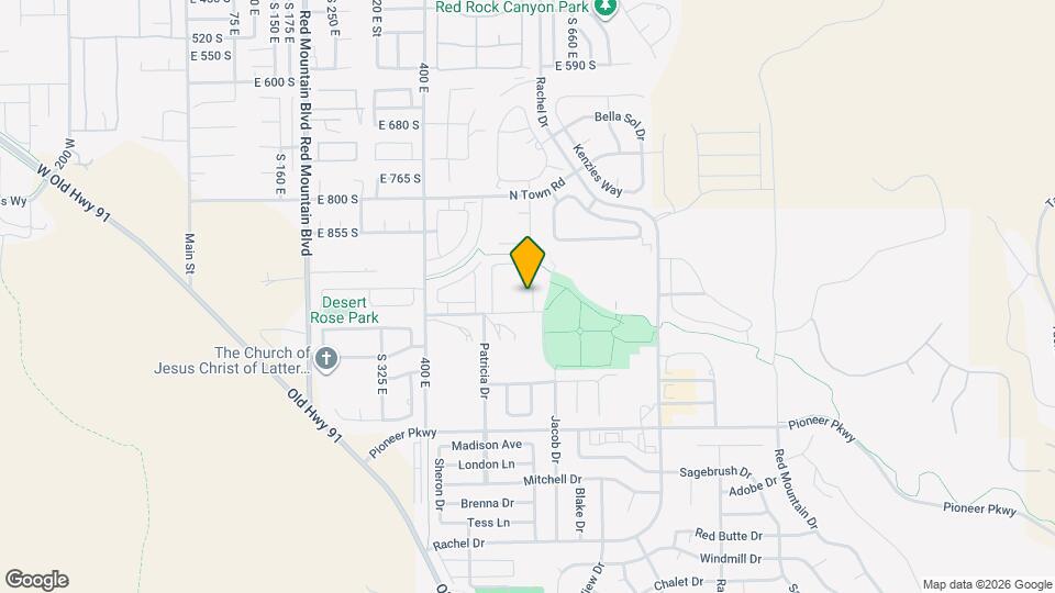 2520 N Blackhawk Dr Map and Location Details