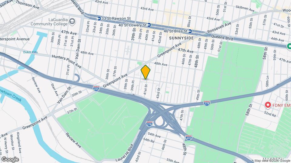 40-18 50th Ave Map and Location Details