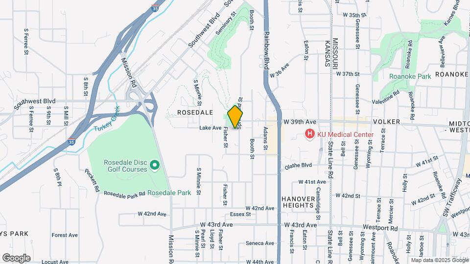 3908 Springfield St Map and Location Details