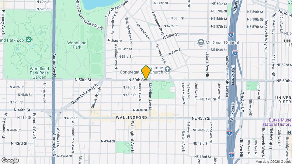 1917 N 50th St Map and Location Details