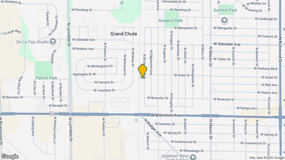 1625 N Birchwood Ave Map and Location Details