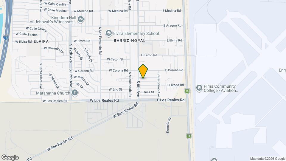 20 E Susana St Map and Location Details