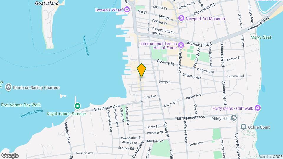 492 Thames St Mapa y Detalles de la Ubicación