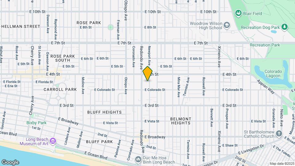 371 Newport Ave Map and Location Details