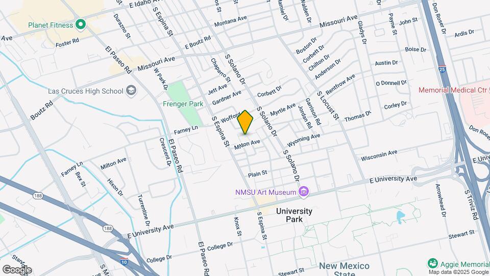 2115 College St Mapa y Detalles de la Ubicación