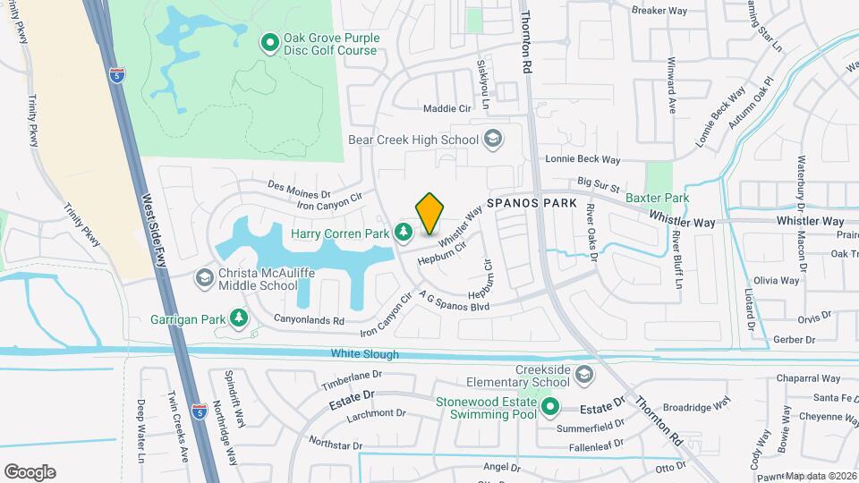 3527 Ignacio Cir Map and Location Details