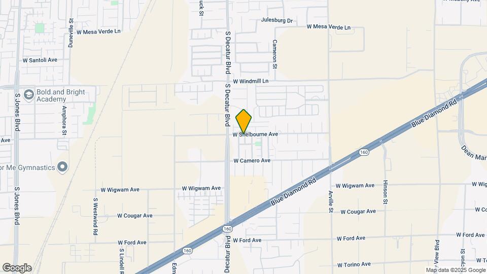 8303 Black Opal St Map and Location Details
