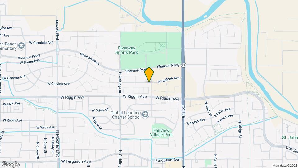 911 W Sedona Ave Map and Location Details