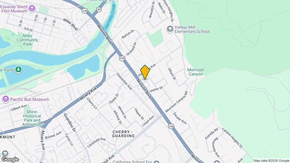 38755 Crane Ter Mapa y Detalles de la Ubicación