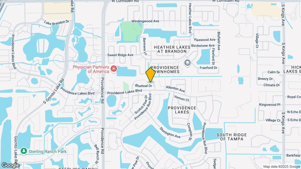 1503 Blueteal Dr Map and Location Details
