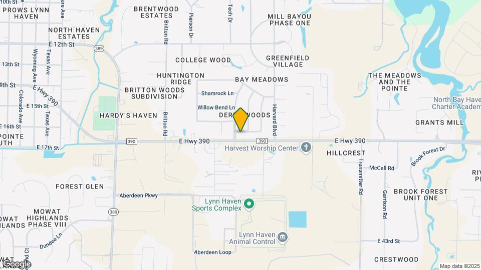 1627 Santa Anita Dr Map and Location Details