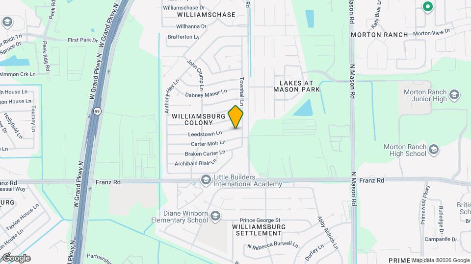 22511 Leedstown Ln Map and Location Details