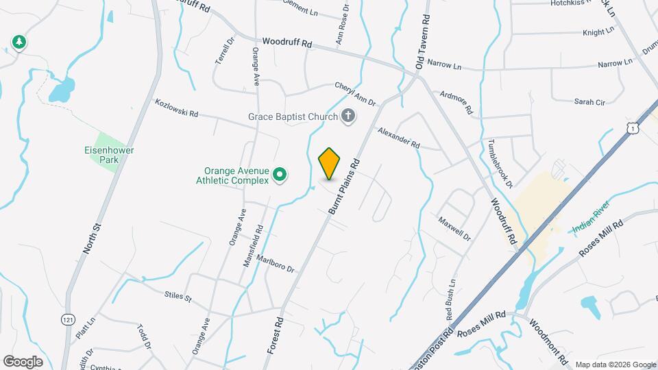 308 Burnt Plains Rd Map and Location Details
