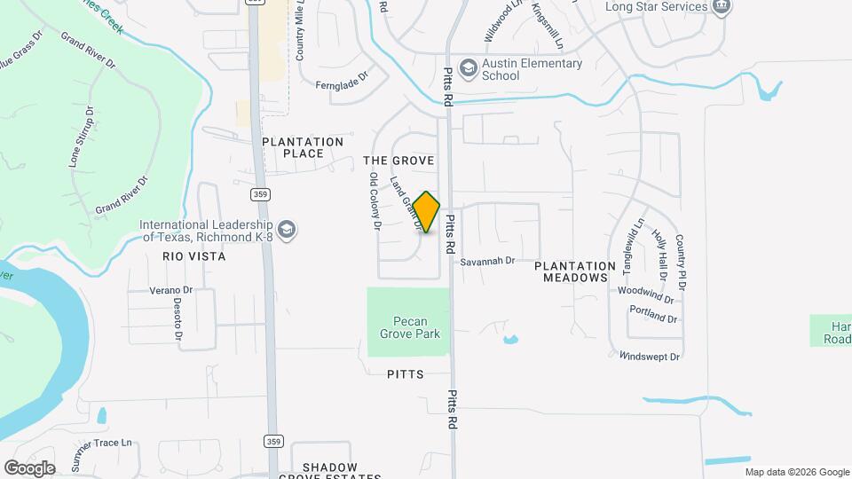 412 Land Grant Dr Map and Location Details