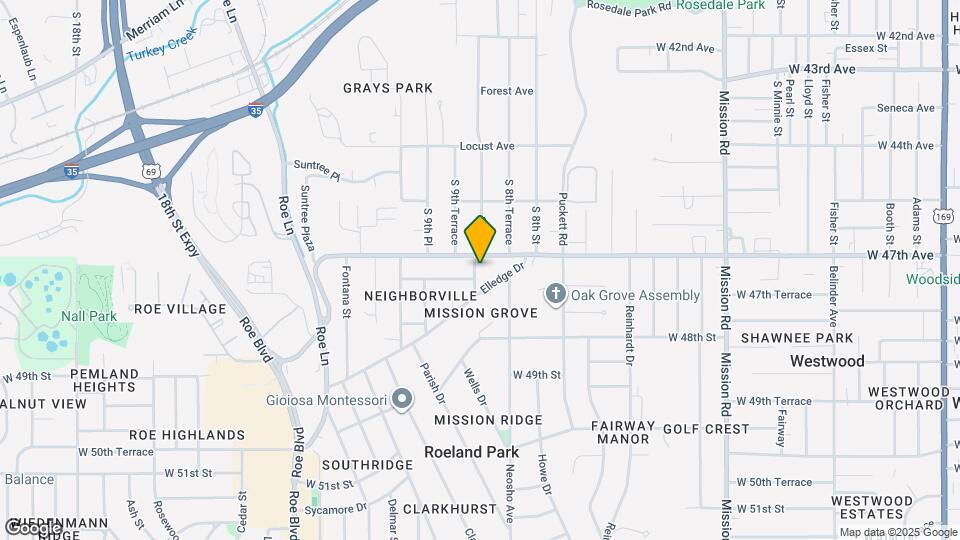 4703 Alhambra St Map and Location Details