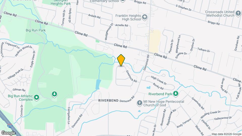 1369 Greenock Rd Map and Location Details