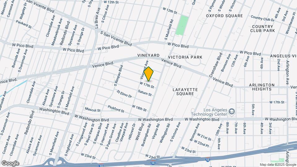 4537-4539 W 17th St Map and Location Details