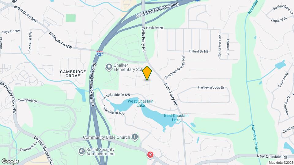 3755 Station Dr NW Map and Location Details