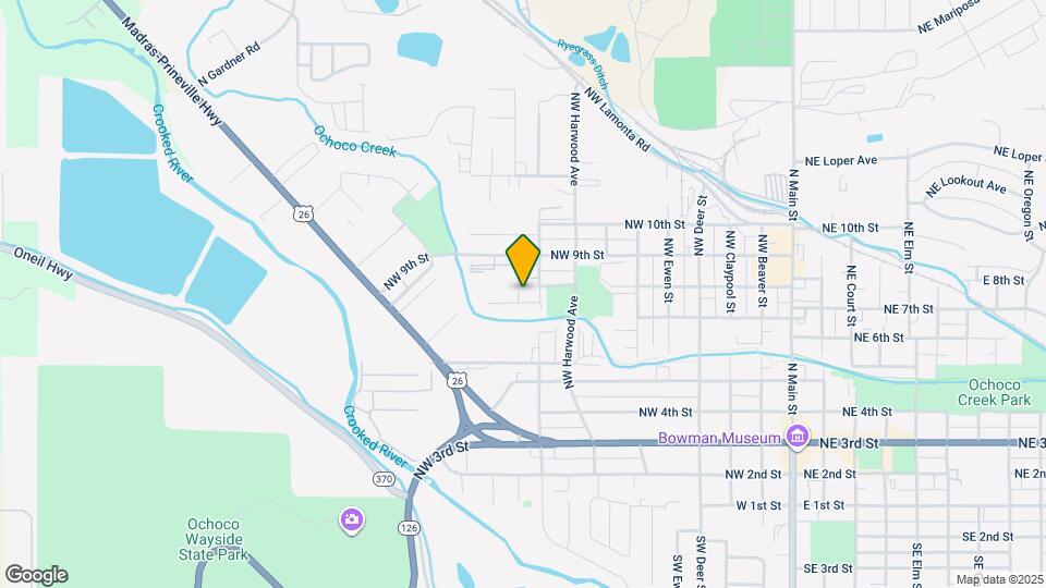 935 NW Cains Rd Map and Location Details