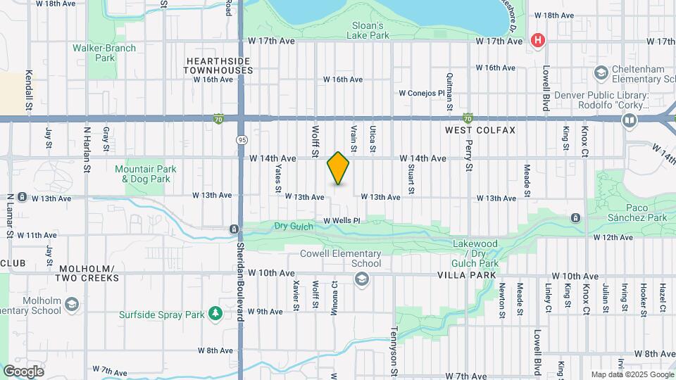 1320 Winona Ct Map and Location Details