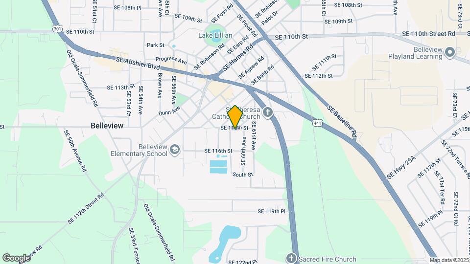 5976 SE 115th St Map and Location Details