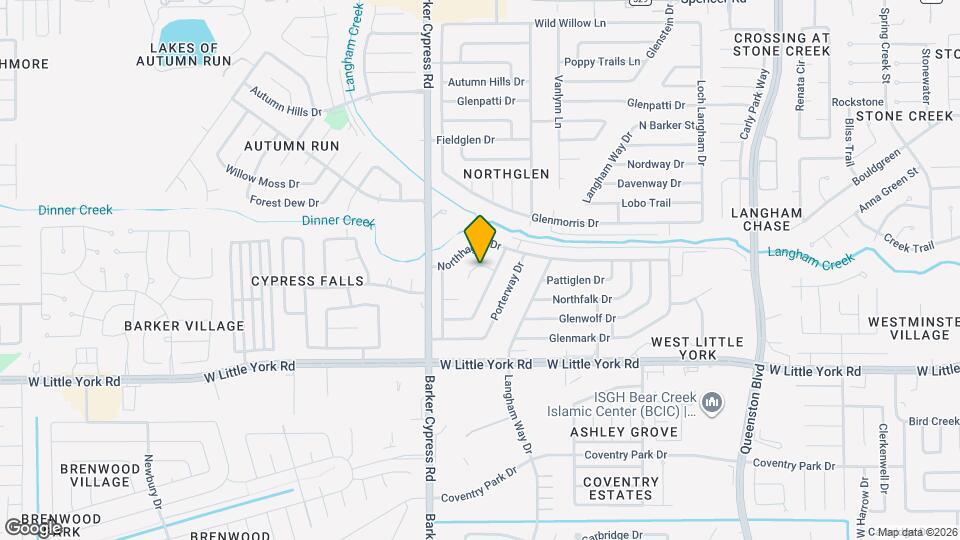 17711 Glenhagen Ct Map and Location Details