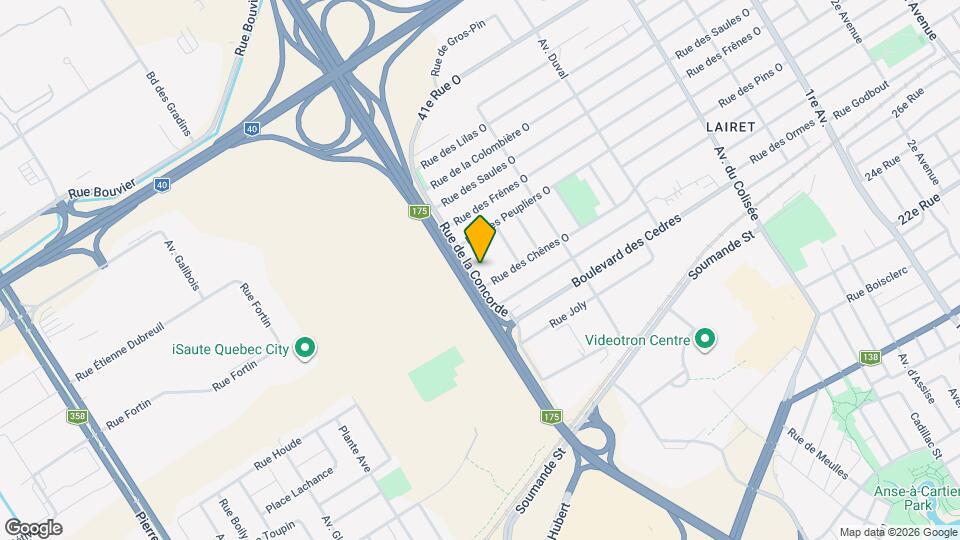 Domaine Laurentien Map and Location Details