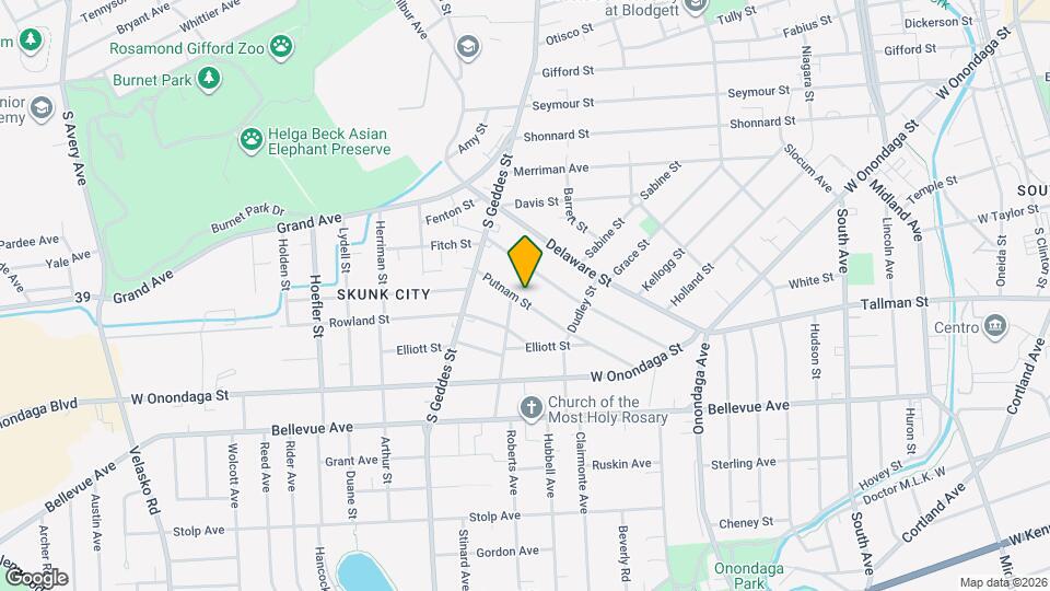 232 Putnam St Map and Location Details