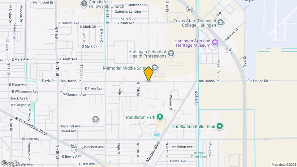 1806 Rio Hondo Rd, Unit 1806 Map and Location Details