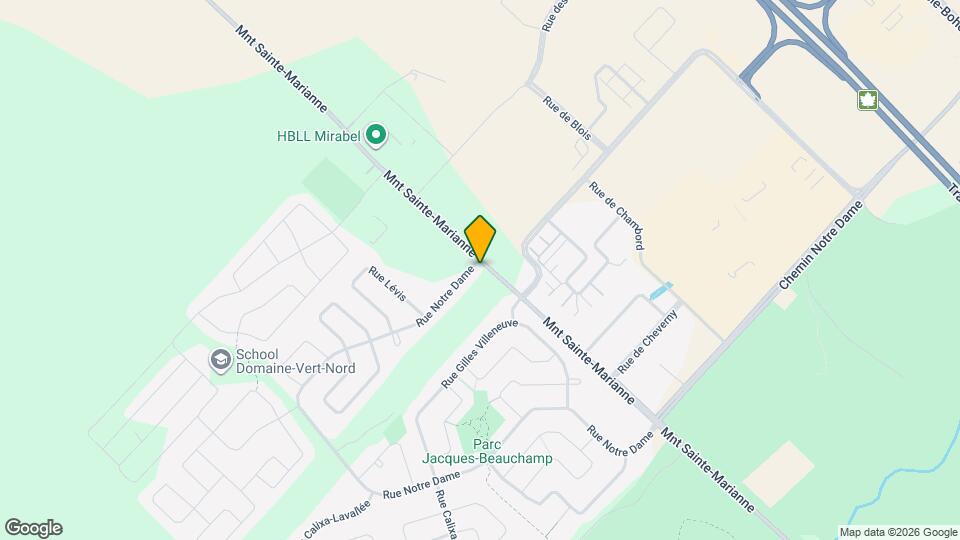 16535-16539 Notre-Dame Rue Map and Location Details