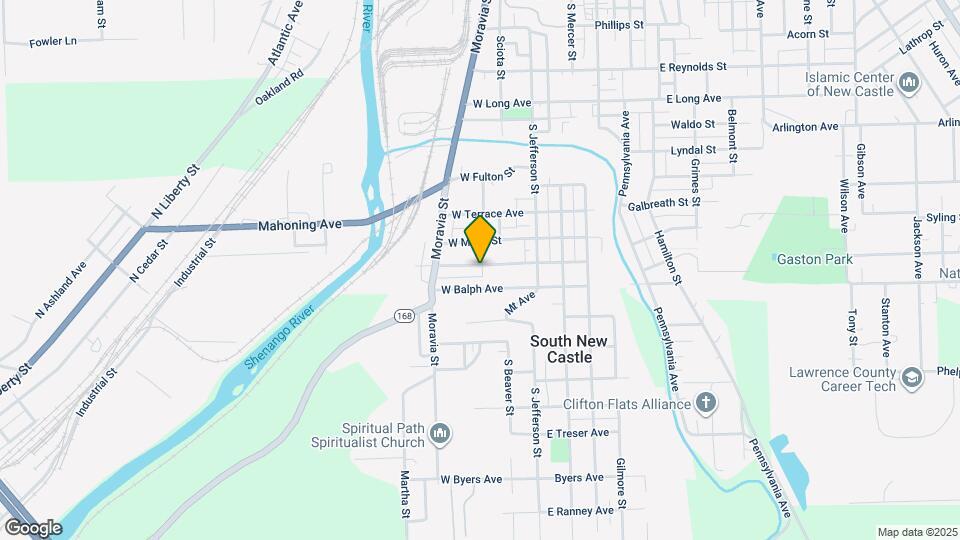 105 W Chartes St Map and Location Details