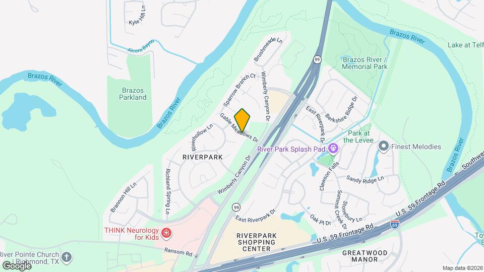 5530 Gable Meadows Dr Map and Location Details