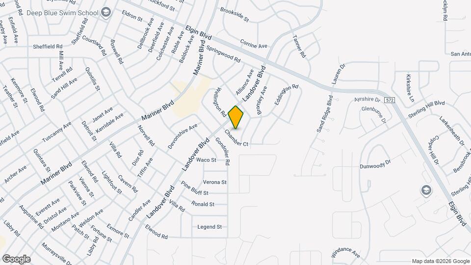 4486 Yorkshire Ave Map and Location Details