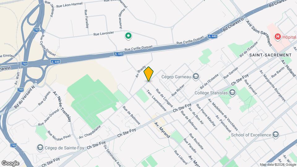 2085 Chapdelaine Av Map and Location Details