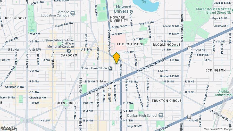 1827 Wiltberger St NW Map and Location Details