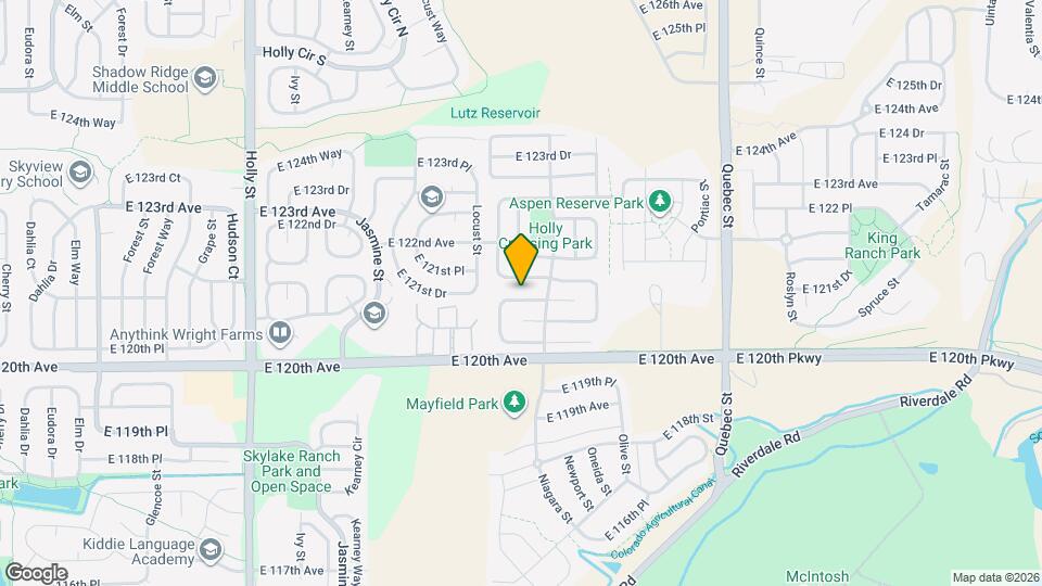 12117 Monaco Dr Map and Location Details