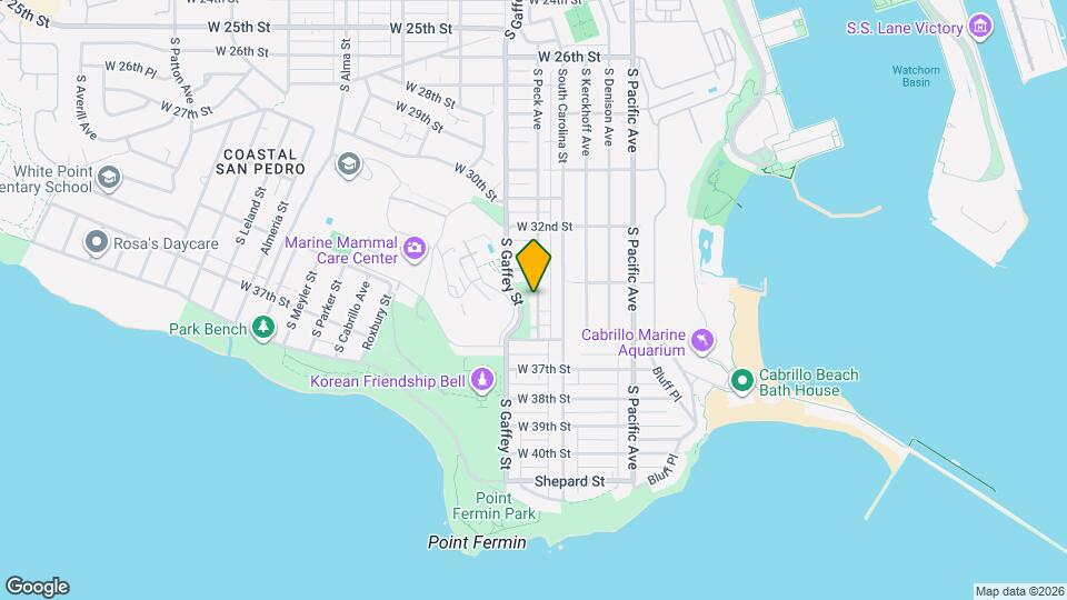 3431 S Peck Ave Map and Location Details